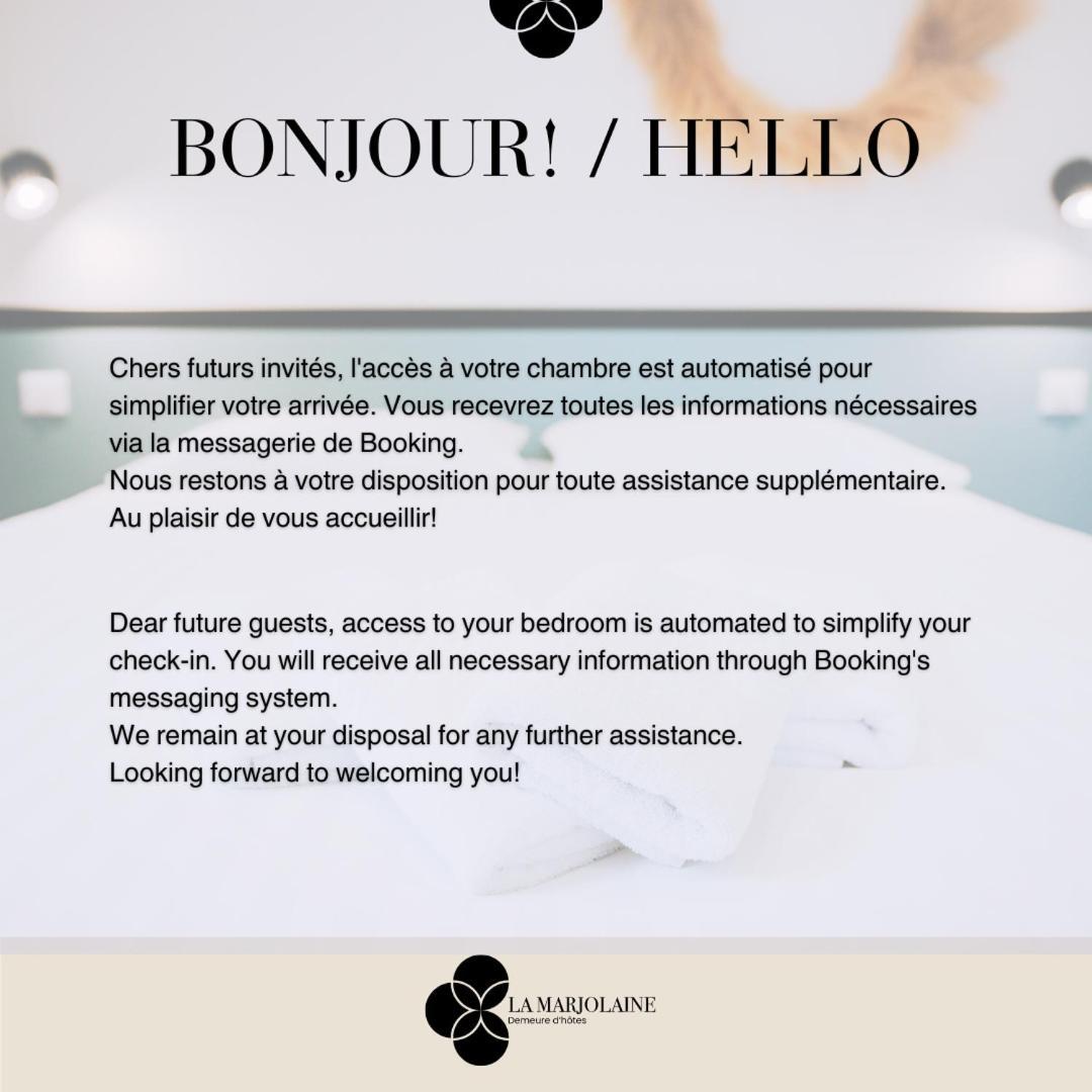 La Marjolaine - Demeure D'Hotes - Service Para-Hoteiier - Premium Châteauroux المظهر الخارجي الصورة